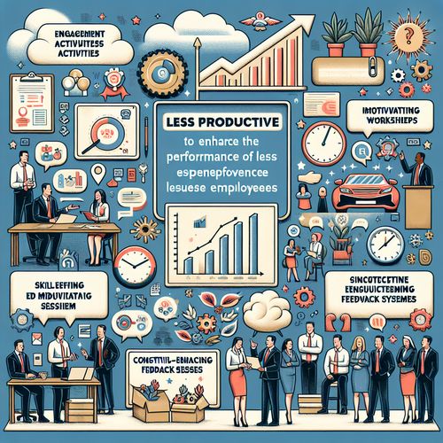 Formas de optimizar el desempeo de empleados menos productivos