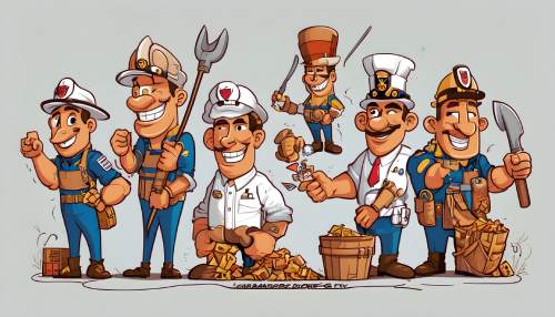 Trabajadores felices Trabajadores felices