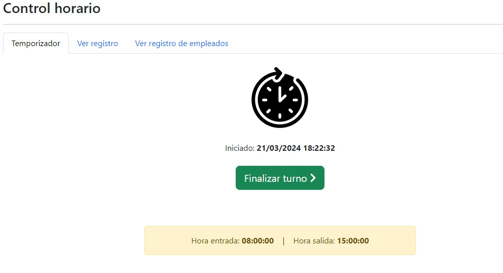 Control Horario 2 Control Horario 2