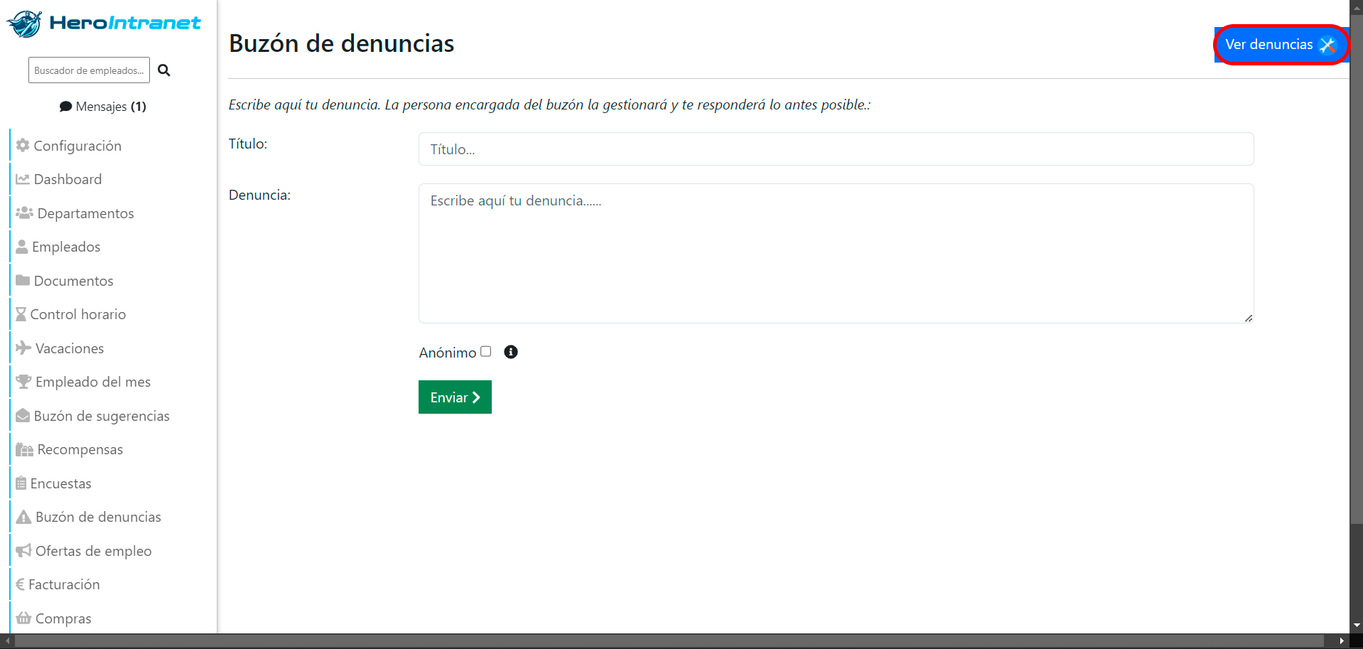 Buzón de denuncias 4 Buzón de denuncias 4