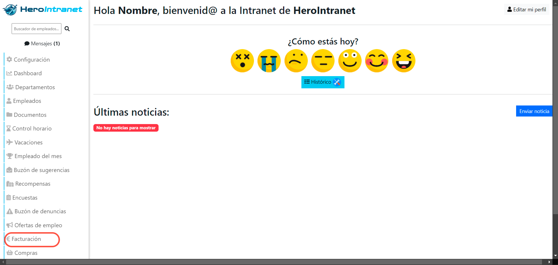 Facturación 1 Facturación 1