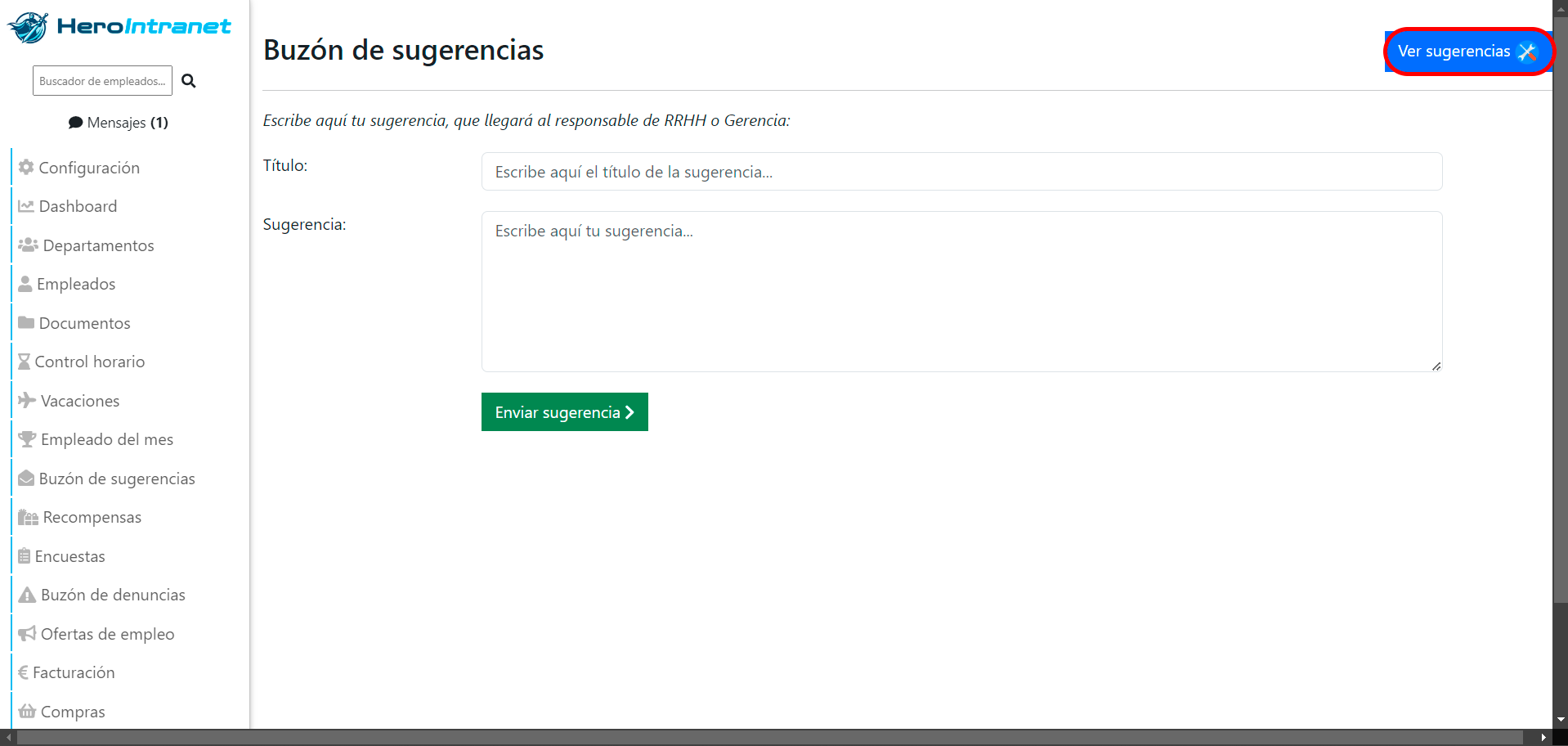 Buzón de sugerencias 5 Buzón de sugerencias 5